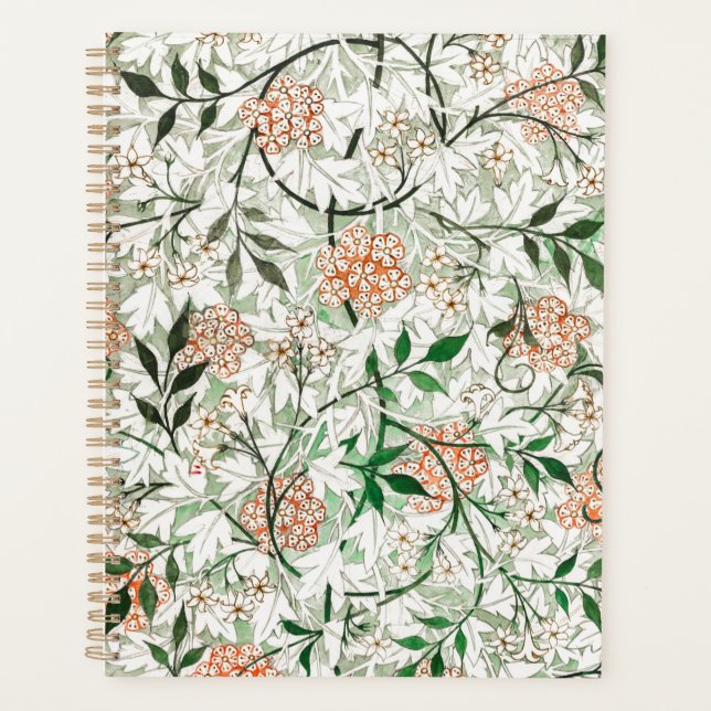 PLANNER : WILLIAM MORRIS : JASMINE (Front)