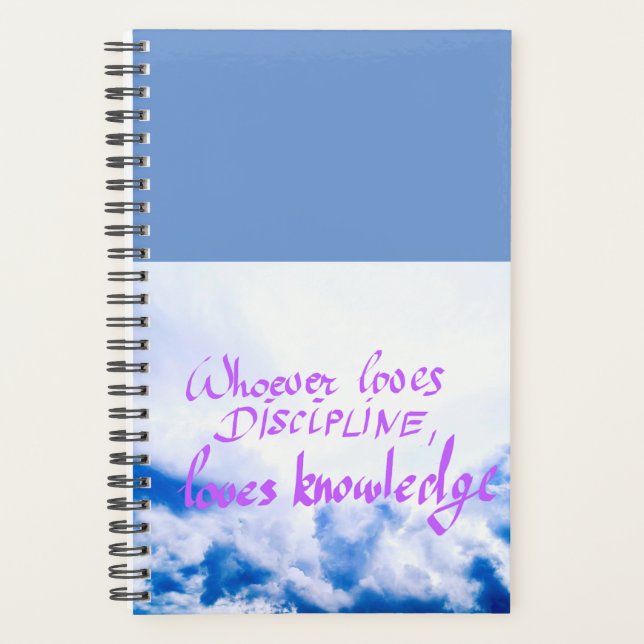 Planner with a bible verse (Front)