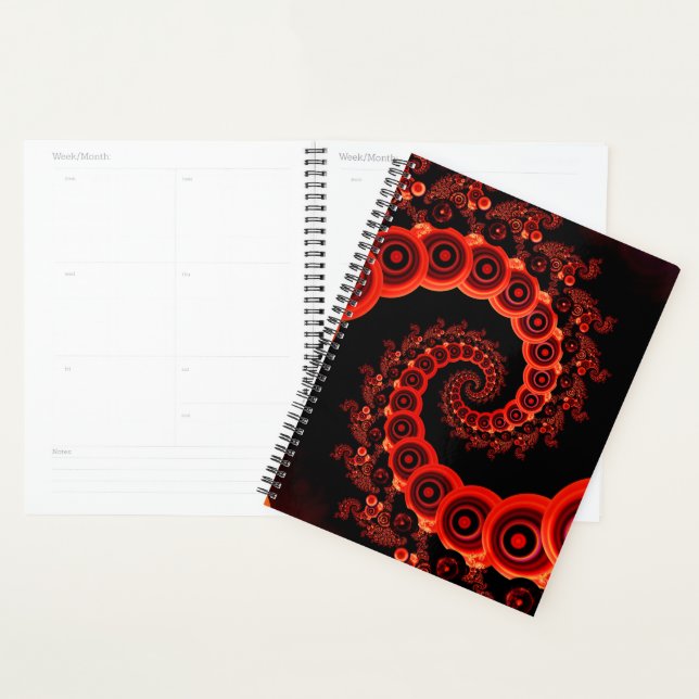 Planner with a Lantern Festival for a Red Octopus (Display)