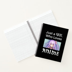 Planner With Anime Girl Notebook