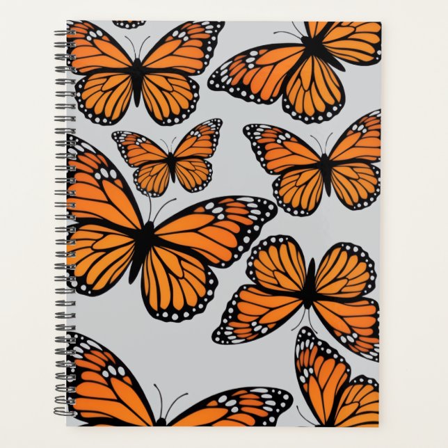 Planner with Monarch Butterflies (Front)