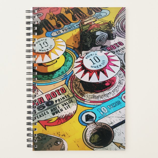 Planneur de Pinball Rétro (Devant)