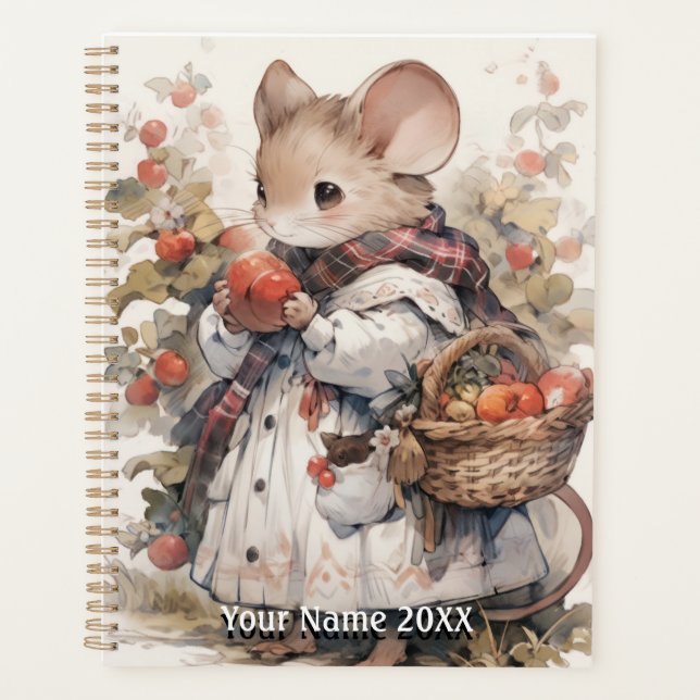 Planneur de souris de champ aquarelle (Devant)