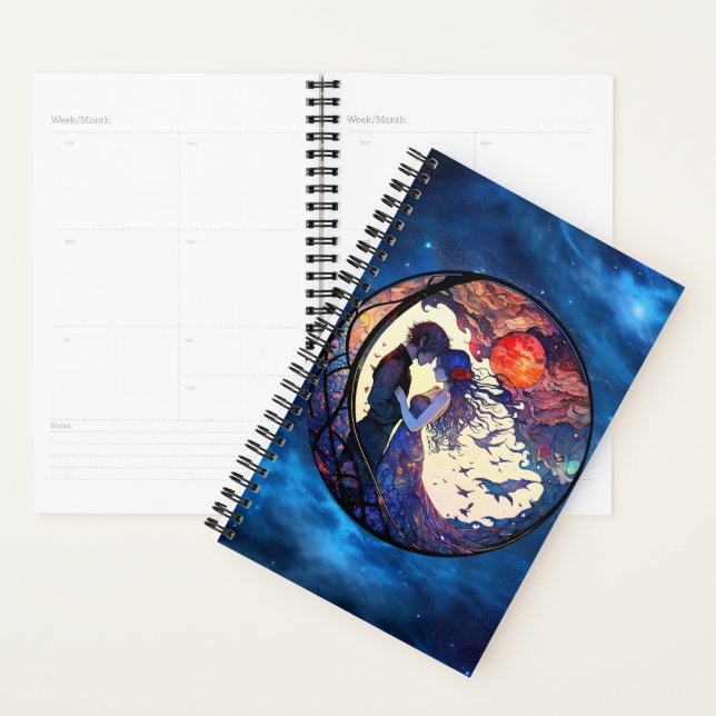 Planneur en verre de couple Faux (Devant avec enveloppe)