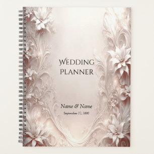 Planneur floral d'ivoire blanc