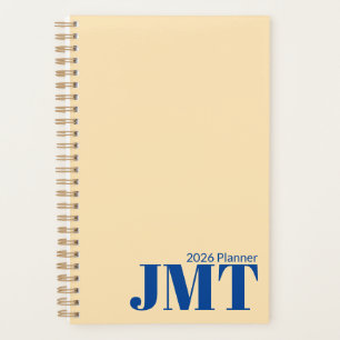 Planneur Light Peach et Blue Monogram 2026