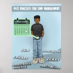 Planning and Time Management (Matte) Poster