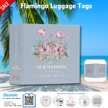 PLANNING Gifts for Bride - Flamingo Theme Binder<br><div class="desc">This item is part of my Blushing Flamingos collection. My Tropical Flamingo and Palm Leaves Wedding and Bridal Shower Collection, is a vibrant celebration of paradise perfectly suited for summer, destination, and beach weddings. Embrace the allure of tropical islands with the enchanting presence of pink flamingos and lush green palm...</div>