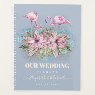 PLANNING Gifts for Bride - Flamingo Theme Planner