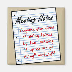 Planning Meeting Magnet