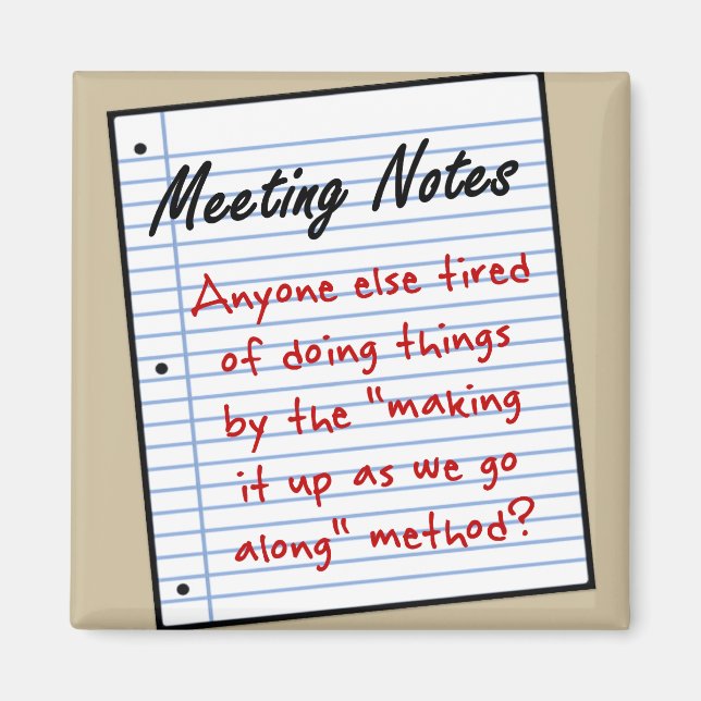 Planning Meeting Magnet (Front)
