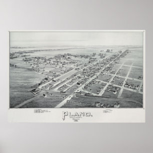 Plano 1891Overview Poster