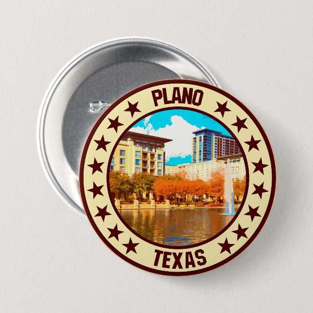 Plano                                              3 inch round button (Front & Back)