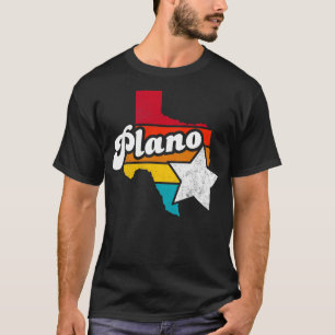 Plano Texas Vintage Distressed Souvenir 2 T-Shirt