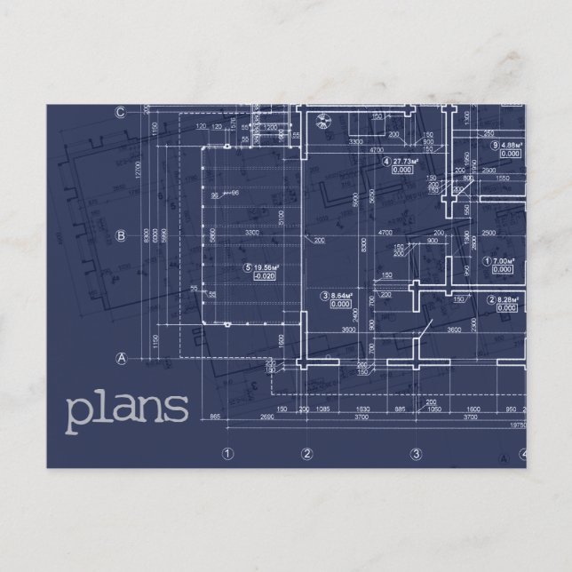 "plans" Écriture Carte postale de Jérémie 29:11 (Devant)
