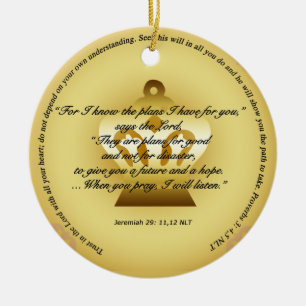 Plans for Hope and Future Ornament