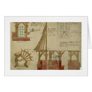 Plans for the Red House, Bexley Heath (pen and ink