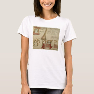 Plans for the Red House, Bexley Heath (pen and ink T-Shirt