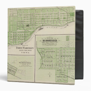 Plans of Fort Madison Binder
