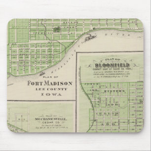 Plans of Fort Madison Mouse Pad