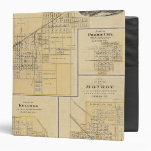 Plans of Newton, Prairie City Binder