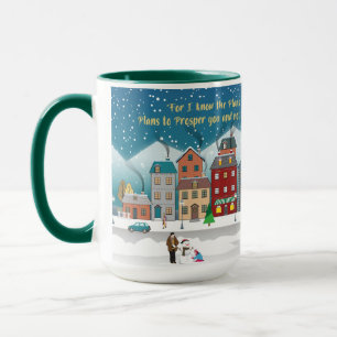 Plans to give you hope and a Future. Jeremiah 29-1 Mug
