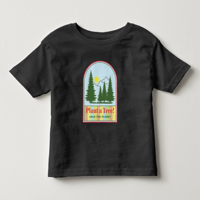 Plant a Tree, Save the Planet, Cool Tank Top (Front)