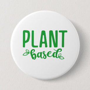 Plant Based 3 Inch Round Button