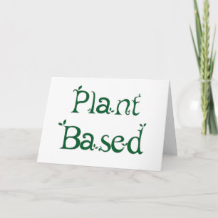 Plant Based Card