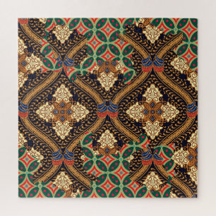 Plant-Based Indonesian Batik: Distinctive Patterns Jigsaw Puzzle