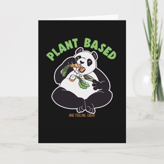 PLANT BASED PANDA CARD (Front)