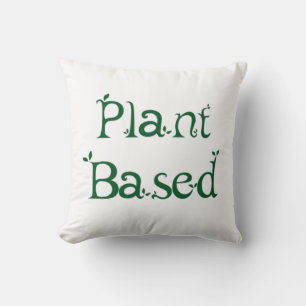 Plant Based Throw Pillow