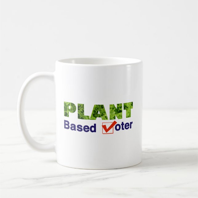 Plant Based Voter Coffee Mug (Left)