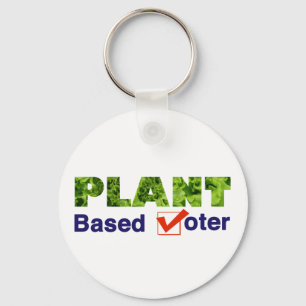 Plant Based Voter Keychain