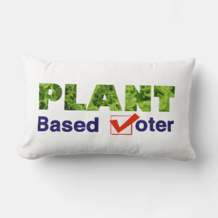 Plant Based Voter Lumbar Pillow