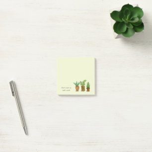 Plant care is self‑care , for plant lovers post-it notes