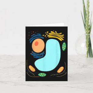 Plant Cell Simple Funny Quick Lazy Halloween Party Card