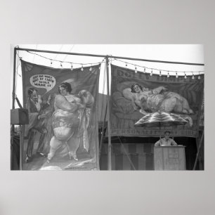 Plant City Side Show, 1939 Poster