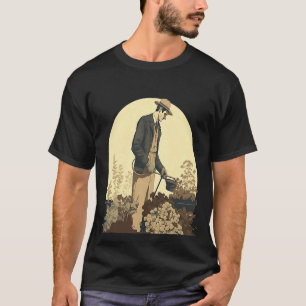 Plant Collector Botanist Dad Vintage Style Gardene T-Shirt