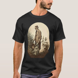 Plant Collector Botanist Dad Vintage Style Gardene T-Shirt