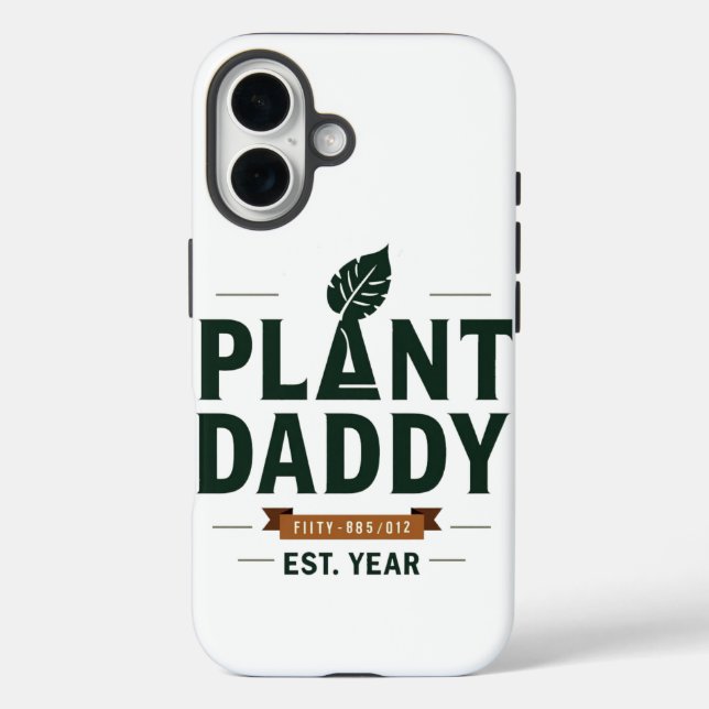 Plant Daddy Est. [Year] Case-Mate iPhone Case (Back)