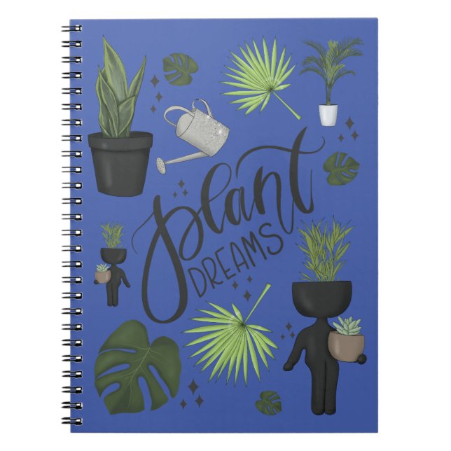 Plant Dreams  Notebook (Front)