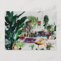 Plant Filled Living Room