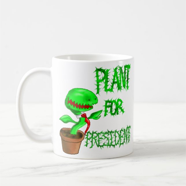 Plant for President Mug - Two sided (Left)
