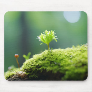 Plant Forest Nature Serene Tranquil Mouse Pad