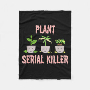 Plant Funny Dead Plants Gardener Fun Halloween Fleece Blanket