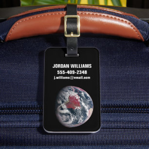Plant Growth On Planet Earth. Luggage Tag