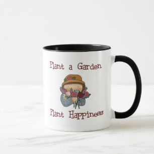 Plant Happiness Gardening Mug