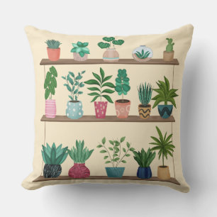 Plant Happy Outdoor Pillow