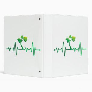 Plant Heartbeat - Botany Botanist Gardening Plant  Binder